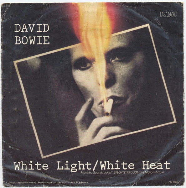 David Bowie : White Light/White Heat (7", Single)