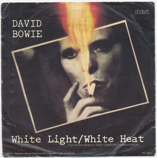 David Bowie : White Light/White Heat (7", Single)