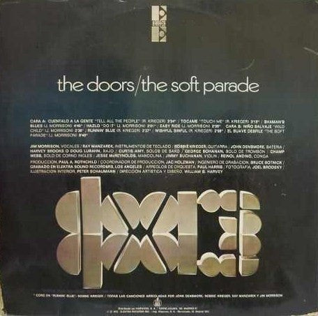 The Doors : The Soft Parade (LP, Album, RE, Gat)