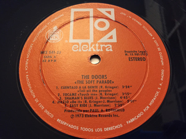 The Doors : The Soft Parade (LP, Album, RE, Gat)