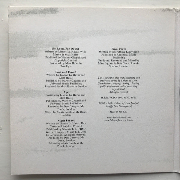 Lianne La Havas : Lost & Found (CD, EP)