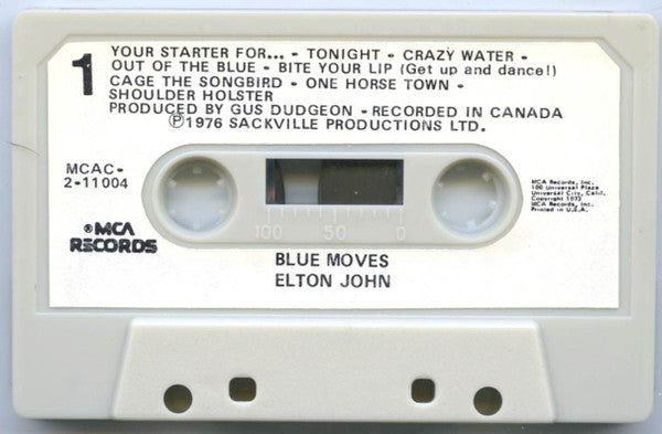 Elton John : Blue Moves (Cass, Album, Twi)