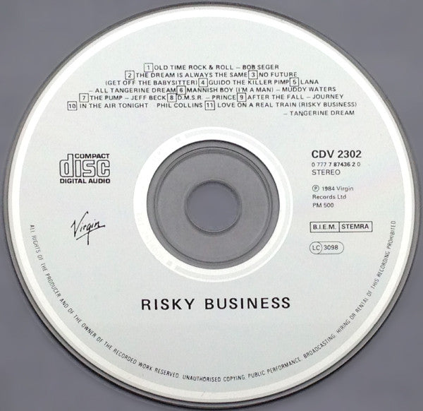 Various : Risky Business (CD, Comp, RE)