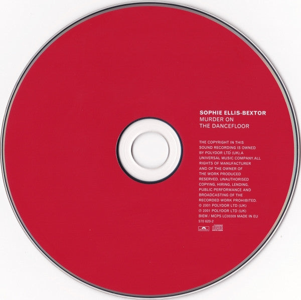 Sophie Ellis Bextor* : Murder On The Dancefloor (CD, Single, Car)