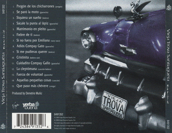Vieja Trova Santiaguera : Dominó (CD, Album)