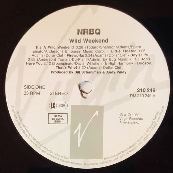 NRBQ : Wild Weekend (LP, Album)