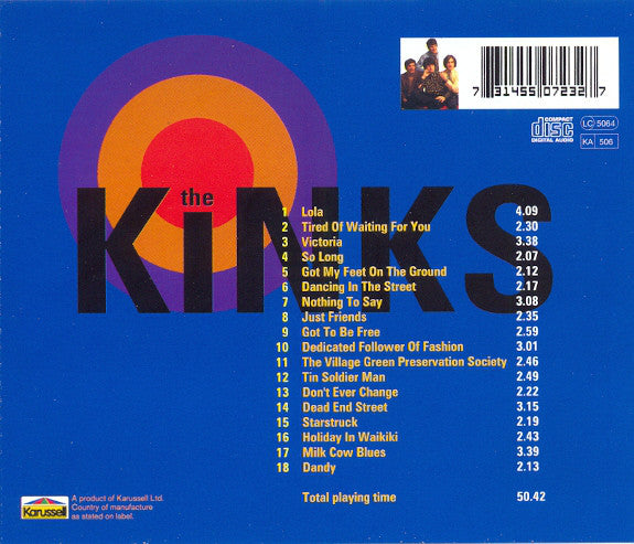 The Kinks : Lola (CD, Comp)