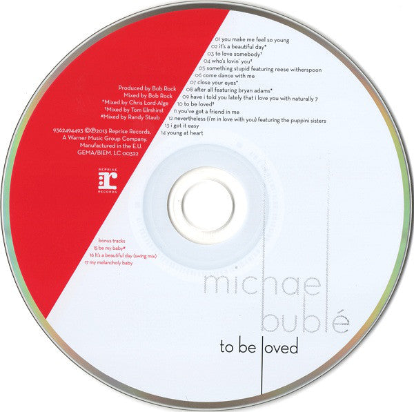 Michael Bublé : To Be Loved (CD, Album, Ltd)