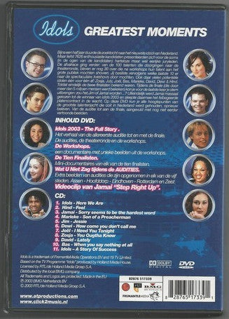Idols : Greatest Moments (CD, Album + DVD-V)