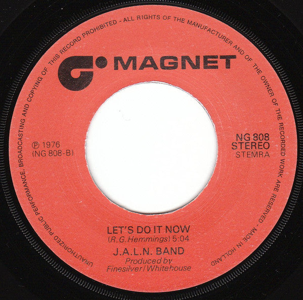 J.A.L.N. Band : Life Is A Fight (7")