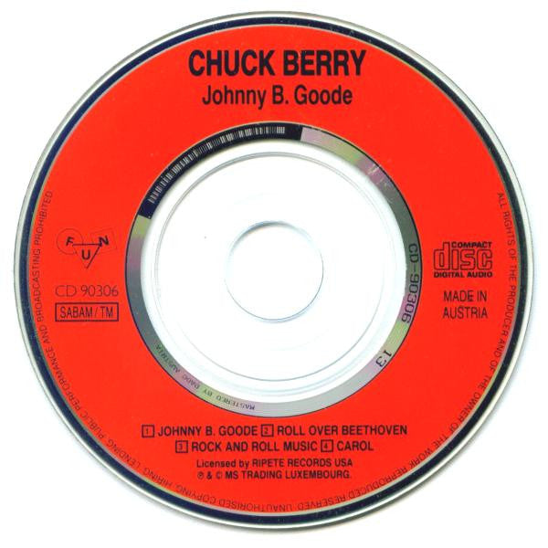 Chuck Berry : Johnny B. Goode (CD, Mini, Single, Comp, Smplr)