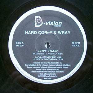 Hardcorey & Wray : Love Train (12")