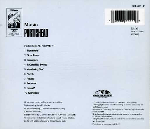 Portishead : Dummy (CD, Album)
