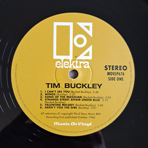 Tim Buckley : Tim Buckley (LP, Album, RE)