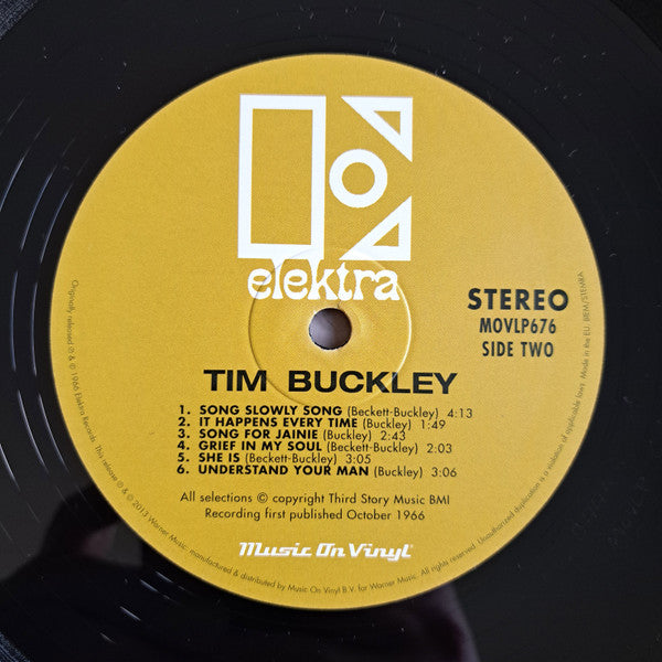 Tim Buckley : Tim Buckley (LP, Album, RE)