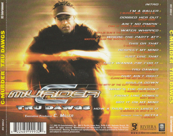 C-Murder : Tru Dawgs (CD, Album)