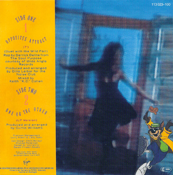 Paula Abdul : Opposites Attract (7", Single)