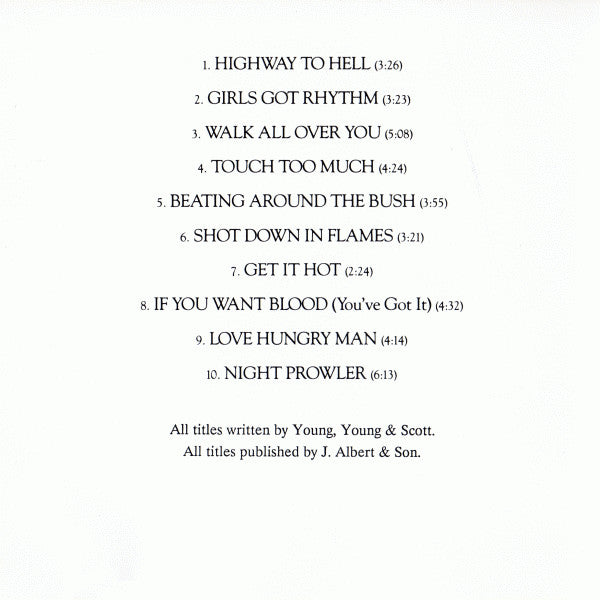 AC/DC : Highway To Hell (CD, Album, RE)