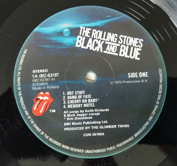 The Rolling Stones : Black And Blue (LP, Album, RE)