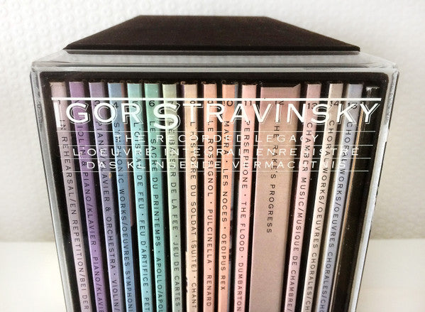 Igor Stravinsky : Stravinsky The Recorded Legacy (31xLP + Box, Comp)