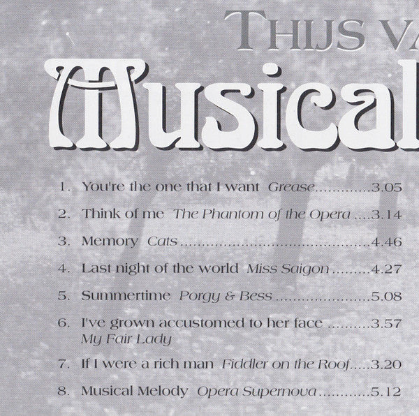Thijs Van Leer : Musical Melody (CD, Album)