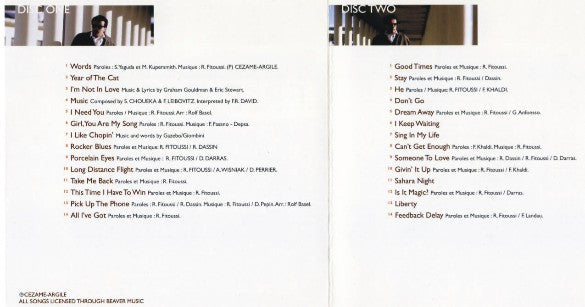 F.R. David : Songbook (2xHDCD, Comp + Sli)