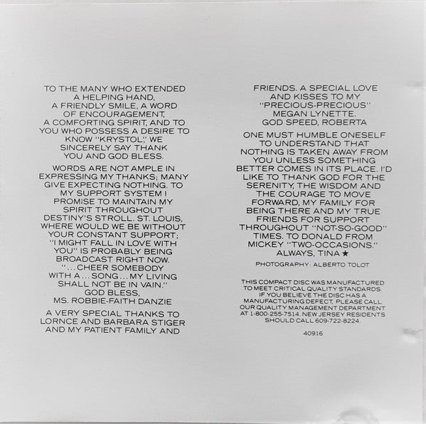 Krystol : I Suggest U Don't Let Go (CD, Album)