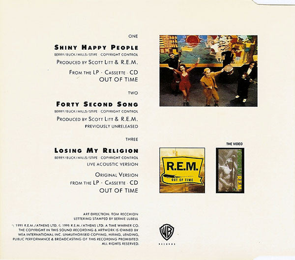 R.E.M. : Shiny Happy People (CD, Single)