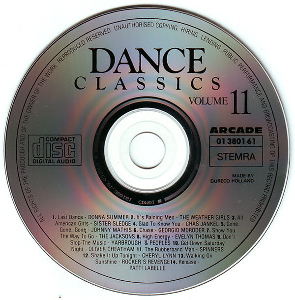 Various : Dance Classics Volume 11 (CD, Comp)