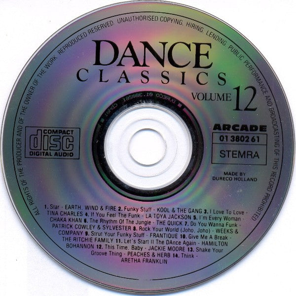 Various : Dance Classics Volume 12 (CD, Comp)