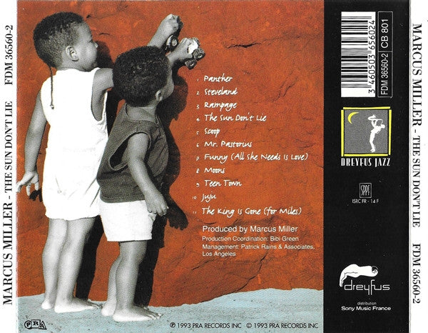 Marcus Miller : The Sun Don’t Lie (CD, Album)