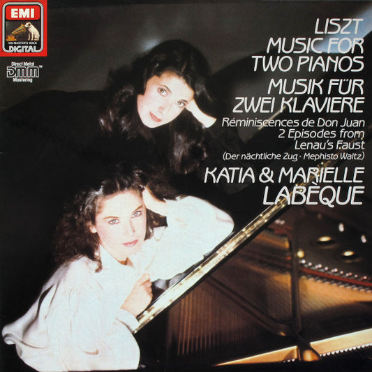 Franz Liszt, Katia Et Marielle Labèque : Music For Two Pianos = Musik Für Zwei Klaviere (LP)