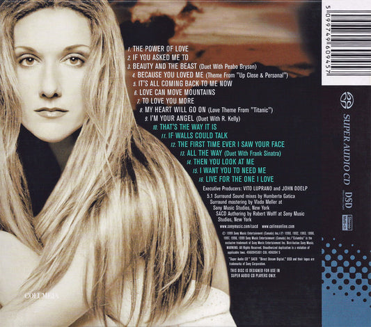 Céline Dion : All The Way... A Decade Of Song (SACD, Multichannel, Comp)
