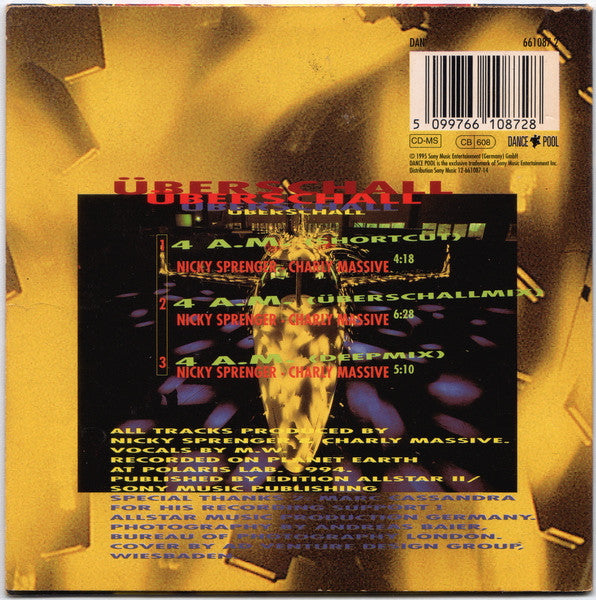Überschall : 4 A.M. (CD, Maxi)