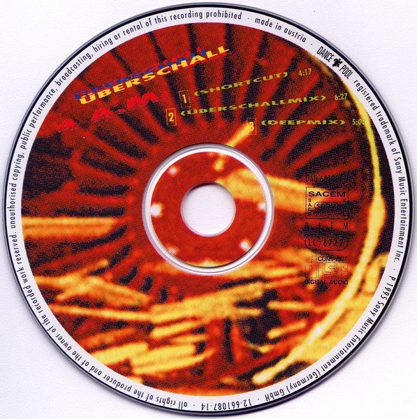 Überschall : 4 A.M. (CD, Maxi)