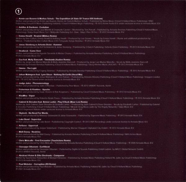Various : Armada Trance 17 (2xCD, Comp, Mixed)