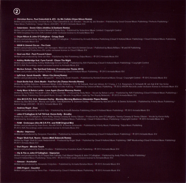 Various : Armada Trance 17 (2xCD, Comp, Mixed)