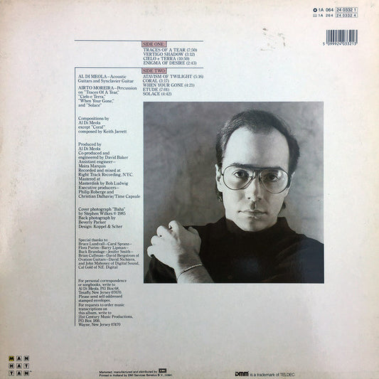 Al Di Meola : Cielo E Terra (LP, Album)