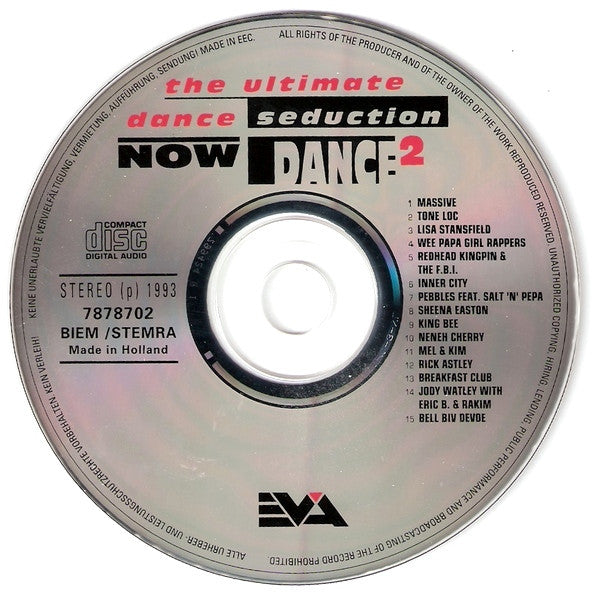 Various : Now Dance 80s 2 (The Ultimate Dance Seduction) (CD, Comp)