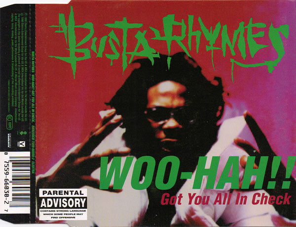 Busta Rhymes : Woo-Hah!! Got You All In Check (CD, Single, M/Print)