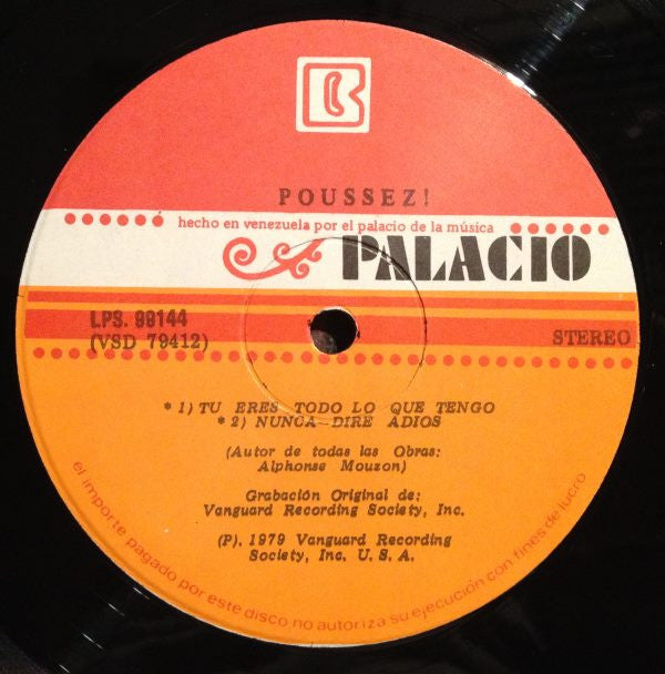 Poussez! : Poussez! (LP, Album)