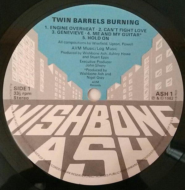 Wishbone Ash : Twin Barrels Burning (LP, Album)