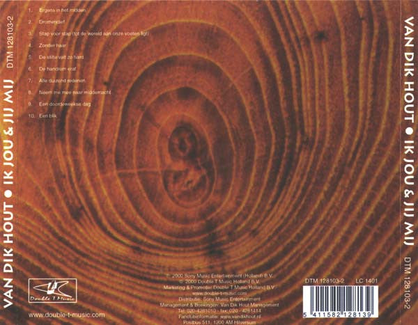 Van Dik Hout : Ik Jou & Jij Mij (CD, Album)