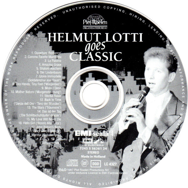 Helmut Lotti : Helmut Lotti Goes Classic  (CD, Album)