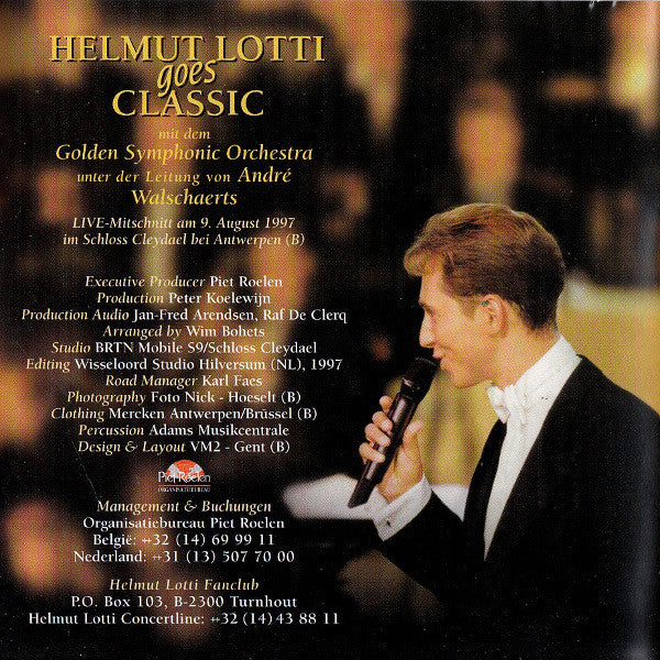 Helmut Lotti : Helmut Lotti Goes Classic  (CD, Album)