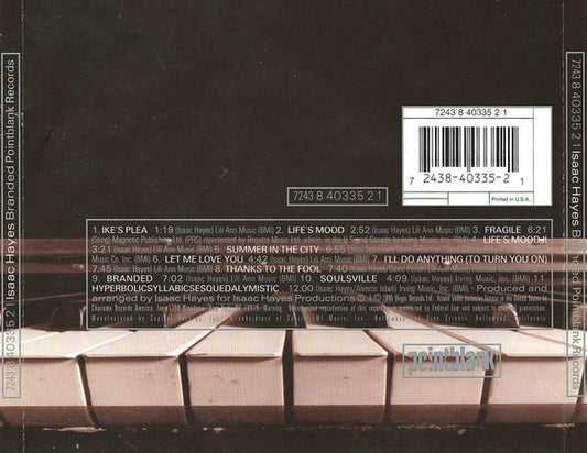 Isaac Hayes : Branded (CD, Album)