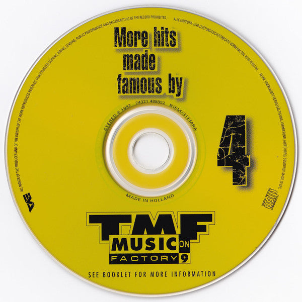 Various : More Hits Made Famous By The Music Factory 4 (CD, Comp)