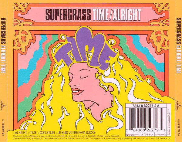 Supergrass : Alright / Time (CD, Single)