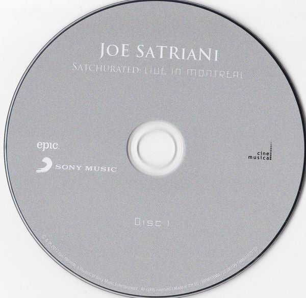 Joe Satriani : Satchurated: Live In Montreal (2xCD, Album)