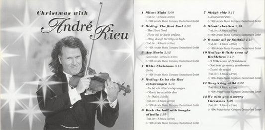 André Rieu : Christmas With André Rieu (CD, Album, RE)
